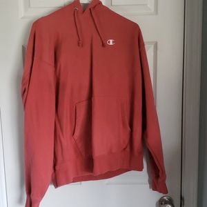 Champion salmon hoodie
